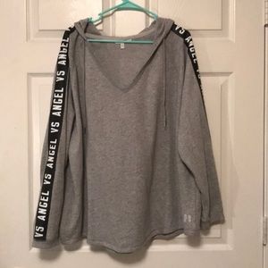 Victoria Secret V-Neck Hoodie. XL